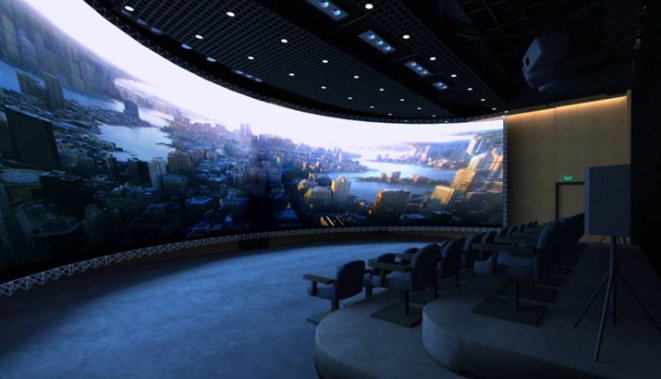 弧幕、環(huán)幕投影